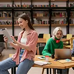 image of our students in our class room